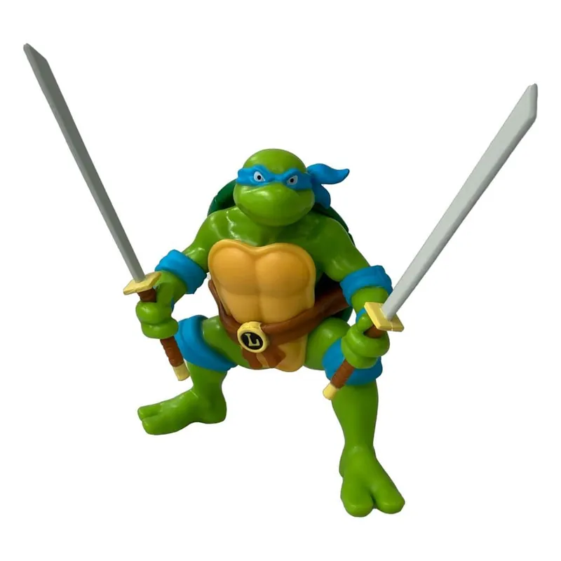 Expédié Aujourd’hui Teenage Mutant Ninja Turtles: Leonardo Ninja Retro Mini Figure (9cm)