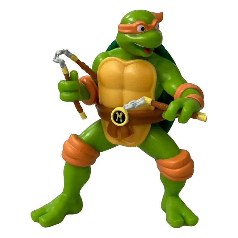 Retour Gratuit Teenage Mutant Ninja Turtles: Michelangelo Ninja Retro Mini Figure (9cm)