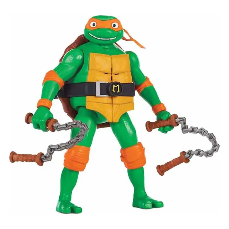 Teenage Mutant Ninja Turtles: Michelangelo Mutant Mayhem Ninja Shouts Action Figure (14cm) Artisanat