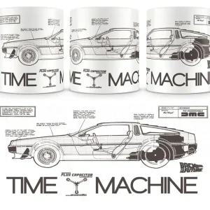 Top Qualité Back to the Future: Time Machine Mug