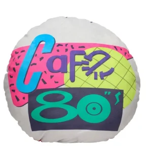 Back to the Future: 80's Cafe Pillow (45cm) Haute Qualité