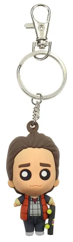 Back to the Future: Marty McFly Pokis Rubber Keychain (6cm) Affaire À Saisir