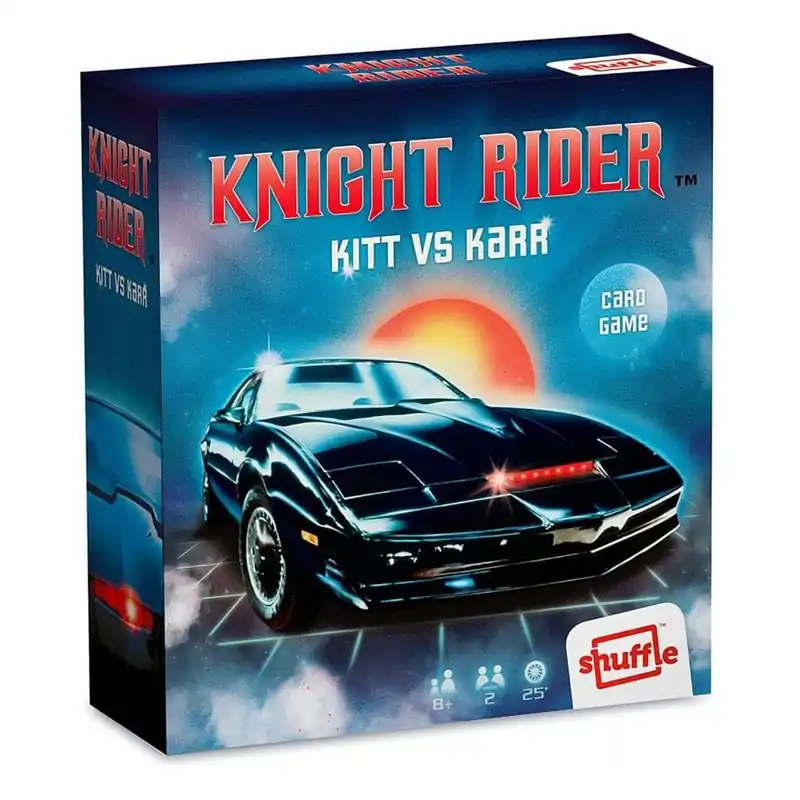 Knight Rider: Kitt vs. Karr Retro Card Game Prix Réduit
