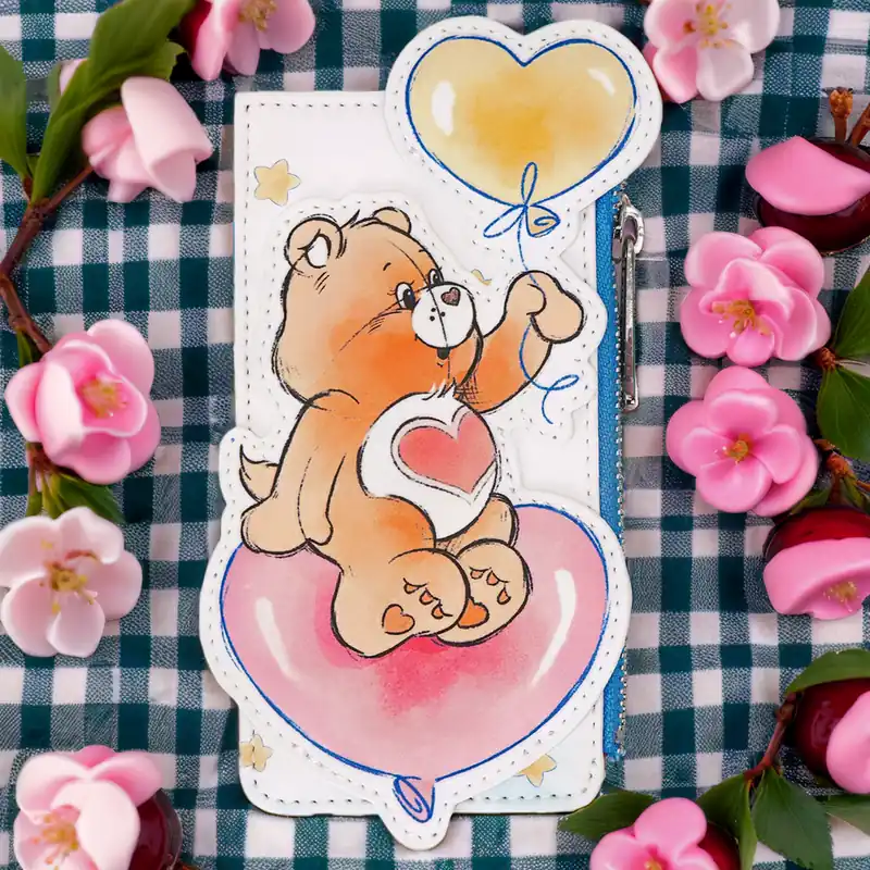 Nouveauté Loungefly: Care Bears Heart Balloon Card Holder